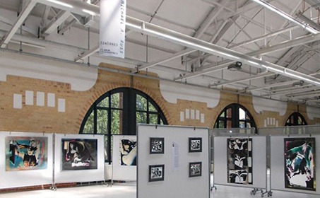 Booth of Michael A. Russ at 'The Browse Foto Festival' Berlin
